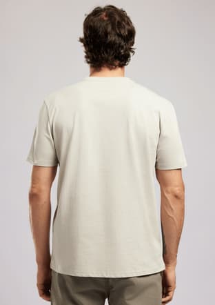 262 Lcm 242003 Erkek Bej O Yaka T-shirt - 2