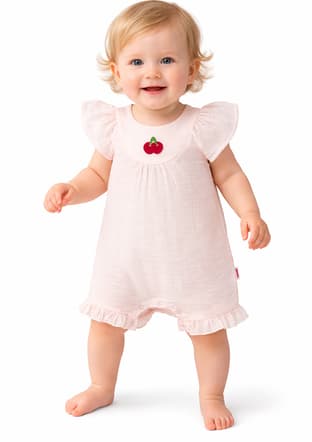 S26G4Tlm801 Kız Bebek Pembe Elbise - 1
