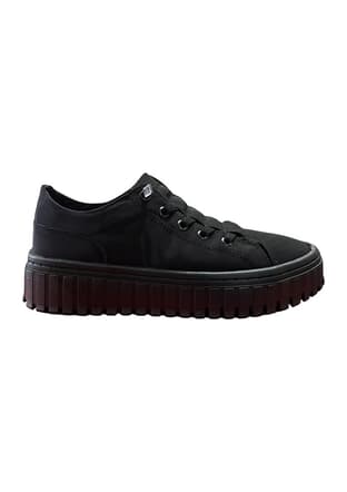 26Yz Canvas Kadın Siyah Casual Ayakkabı - 1