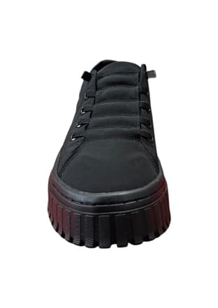 26Yz Canvas Kadın Siyah Casual Ayakkabı - 3