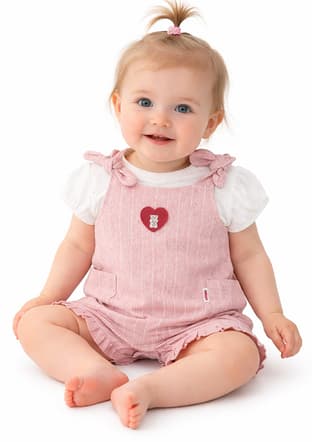 S26G4Tlm802 Kız Çocuk Pembe Eşofman - 1