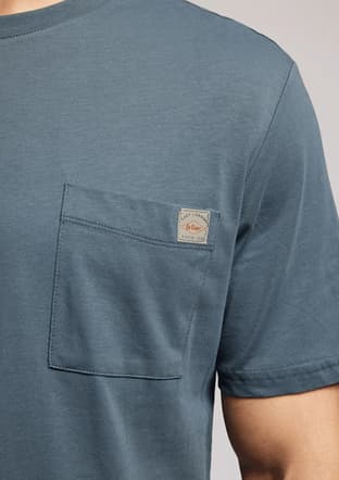 262 Lcm 242003 Erkek Lacivert O Yaka T-shirt - 3