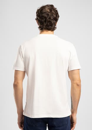 262 Lcm 242003 Erkek Beyaz O Yaka T-shirt - 2