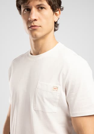 262 Lcm 242003 Erkek Beyaz O Yaka T-shirt - 3