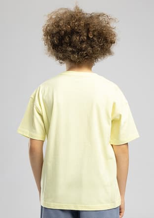 262 Lcb 242005 Erkek Çocuk Sarı Baskılı T-shirt - 2