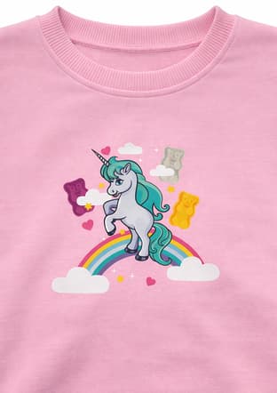 S26G1Sw203 Kız Çocuk Pembe Sweatshirt - 3