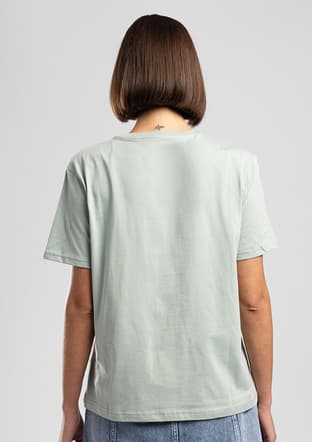262 Lcf 242013 Kadın Çok Renkli O Yaka T-shirt - 3