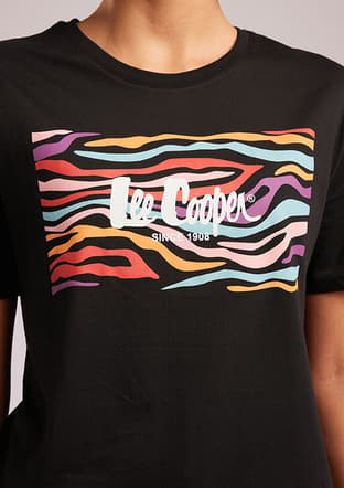 262 Lcf 242013 Kadın Siyah O Yaka T-shirt - 3