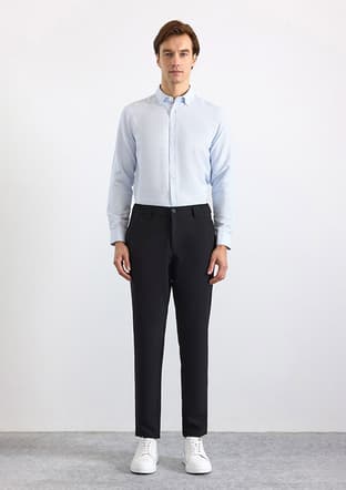 Spn2020500003 Erkek Siyah Pantolon - 1