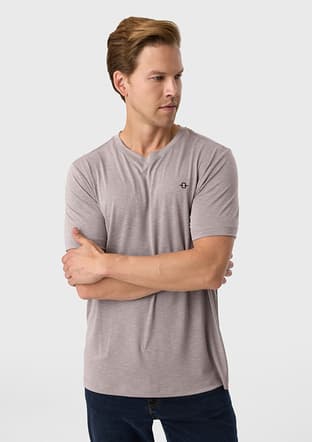Bts1000200000 Erkek Bej Regular T-shirt - 1