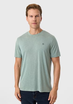 Bts1000200000 Erkek Yeşil Regular T-shirt - 1
