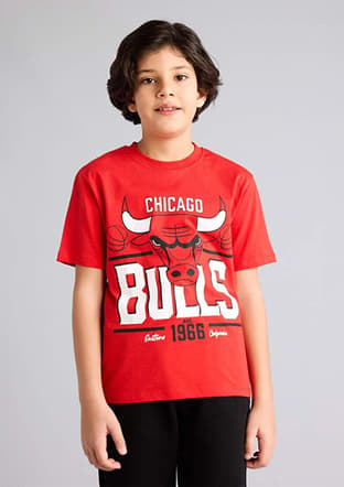 G7615A8Dfa Erkek Çocuk Kırmızı Kısa Kol T-shirt - 2