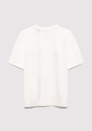 M6610433-70057 Erkek Çocuk Beyaz Baskılı T-shirt - 2