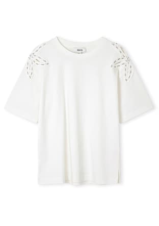 Is1260070214 Kadın Beyaz Basic T-shirt - 1
