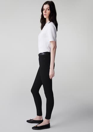Is1260018017 Kadın Siyah Jean Pantolon - 2