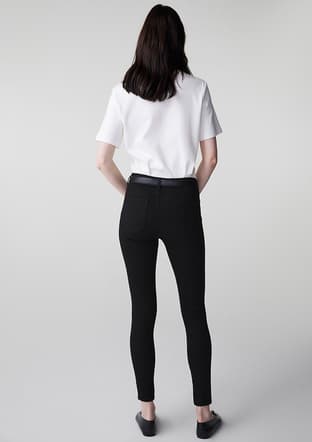 Is1260018017 Kadın Siyah Jean Pantolon - 3