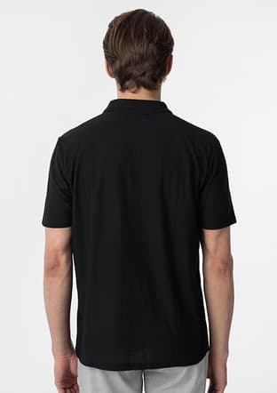 Sts1014000001 Erkek Siyah O Yaka T-shirt - 2