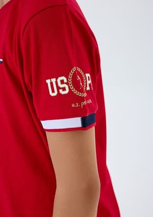 Us2424-G Erkek Çocuk Kırmızı Şort - 3