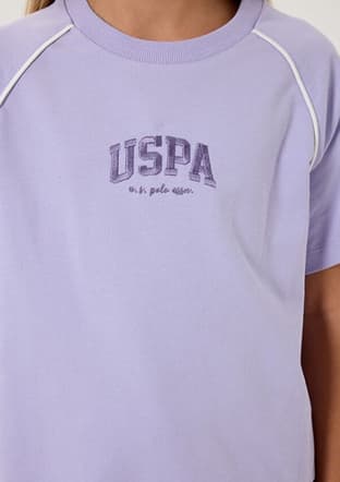 Us2528-G Kız Çocuk Mor Şort - 3