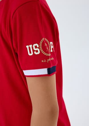 Us2424-4 Erkek Çocuk Kırmızı Şort - 3
