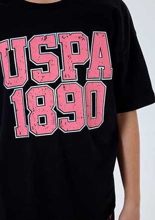 Us2523-G Kız Çocuk Siyah Tayt - 3