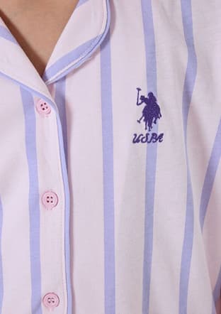 Us2533-4 Kız Çocuk Pembe Pijama - 3