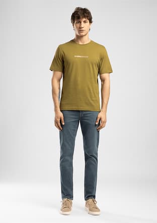 262 Lcm 242006 Erkek Yeşil O Yaka T-shirt - 1