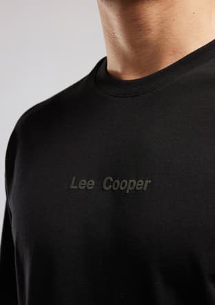 262 Lcm 242036 Erkek Siyah O Yaka T-shirt - 3