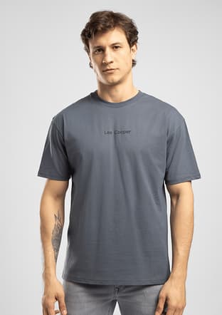262 Lcm 242036 Erkek Lacivert O Yaka T-shirt - 2