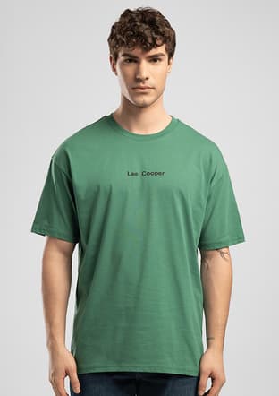 262 Lcm 242036 Erkek Yeşil O Yaka T-shirt - 1