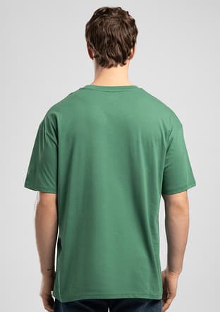 262 Lcm 242036 Erkek Yeşil O Yaka T-shirt - 2
