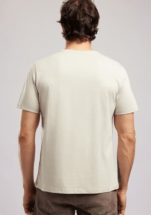 262 Lcm 242006 Erkek Bej O Yaka T-shirt - 2