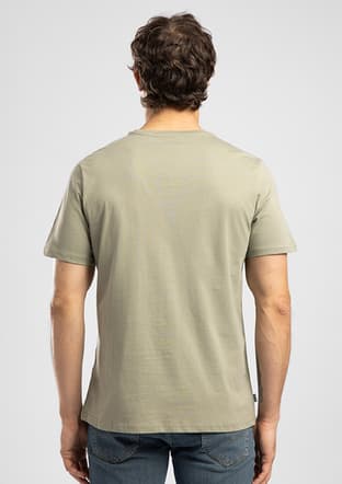 262 Lcm 242001 Erkek Yeşil O Yaka T-shirt - 2