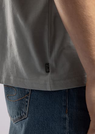 262 Lcm 242001 Erkek Gri O Yaka T-shirt - 3