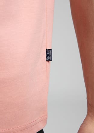 262 Lcm 242001 Erkek Pembe O Yaka T-shirt - 3
