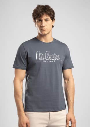 262 Lcm 242005 Erkek Antrasit O Yaka T-shirt - 2