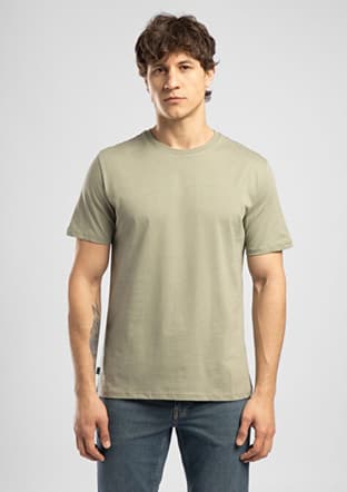 262 Lcm 242001 Erkek Yeşil O Yaka T-shirt - 1