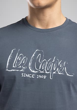 262 Lcm 242005 Erkek Lacivert O Yaka T-shirt - 3