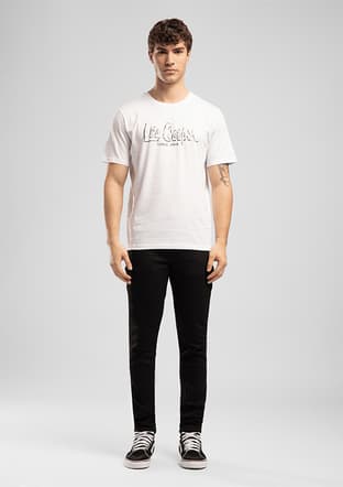 262 Lcm 242005 Erkek Beyaz O Yaka T-shirt - 1