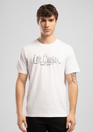 262 Lcm 242005 Erkek Beyaz O Yaka T-shirt - 2