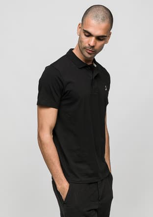 Joe46150 Erkek Siyah Polo Yaka T-shirt - 2