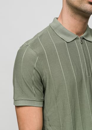 Joe42380 Erkek Yeşil Polo Yaka T-shirt - 3