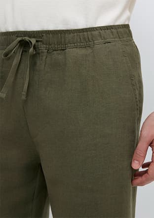 M0010577-71581 Erkek Yeşil Pantolon - 3