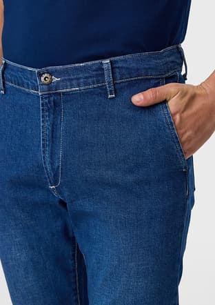 B35S35015 Erkek Mavi Jean Pantolon - 3