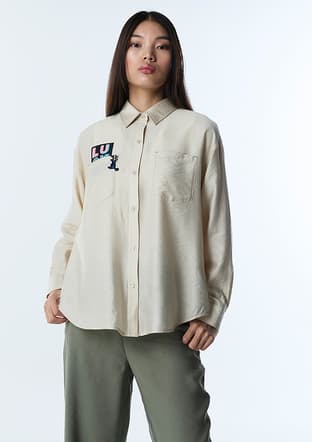 Ts1260025159 Kadın Bej Gömlek - 1