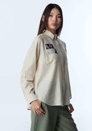 Ts1260025159 Kadın Bej Gömlek - 3