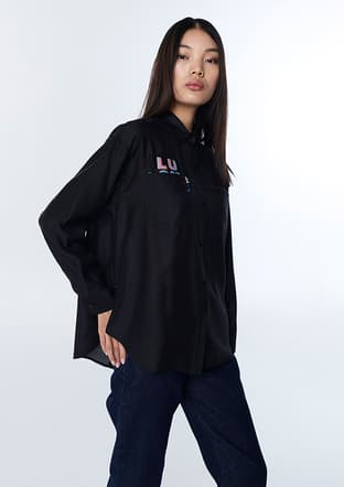 Ts1260025159 Kadın Siyah Gömlek - 3