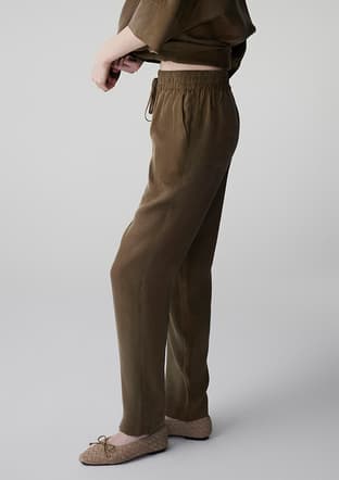 Is1260003151 Kadın Yeşil Pantolon - 2