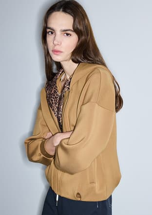 Is1260091013 Kadın Kahverengi Sweatshirt - 3