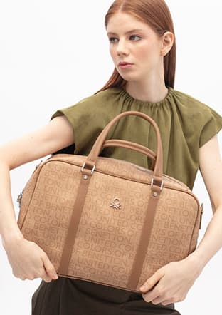 Bnt_1792 Unisex Yetişkin Çok Renkli Seyahat Çantası - 2